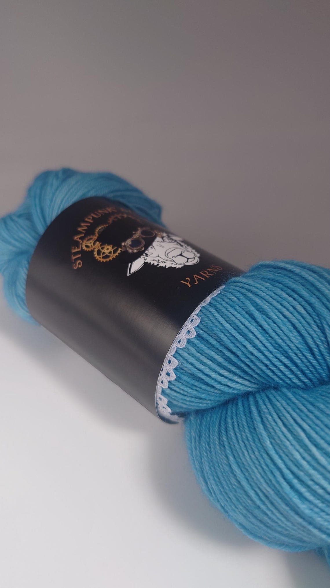The Petticoat Atelier - 100g Superwash Platinum Merino Sock Yarn