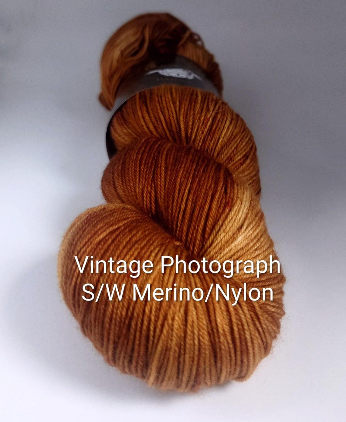 Vintage Photograph - 100g Superwash Platinum Sock Yarn + Bfl Dk